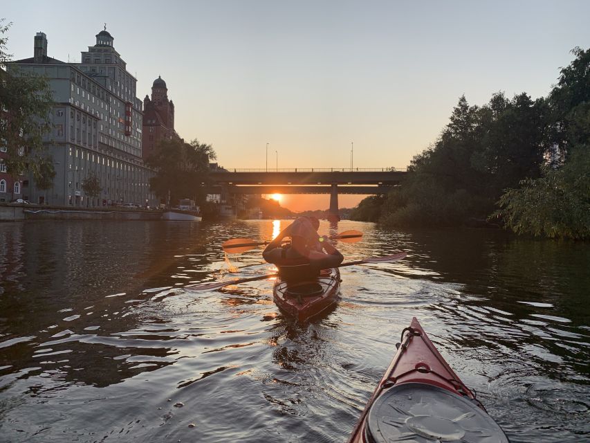 Stockholm: Sunset Kayak Tour in the City + Swedish Fika - The 20-minute safety briefing that makes sunset feel manageable