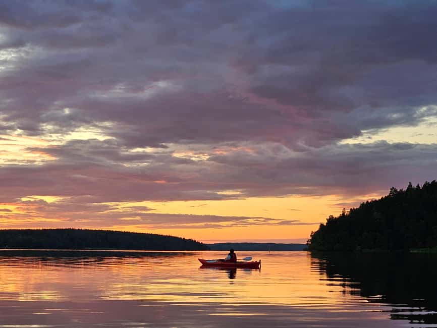 Stockholm: Sunset Kayak Tour on Lake Mälaren with Tea & Cake - Viking-era context on the water, without turning it into a textbook