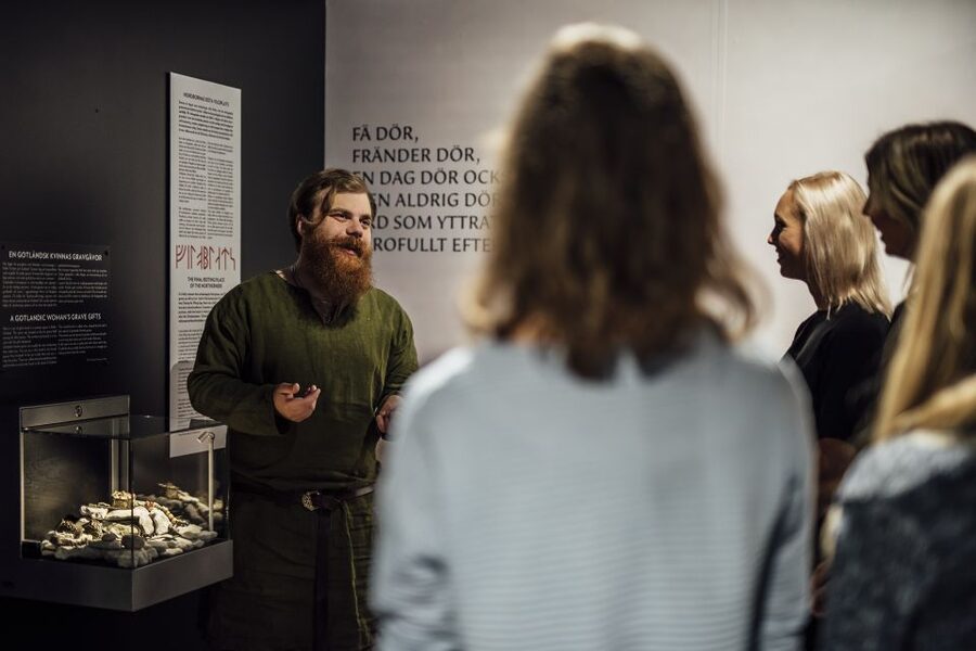 Stockholm: The Viking Museum Exhibition and Viking Ride - Exhibitions that go beyond raiders: films, artifacts, and everyday life
