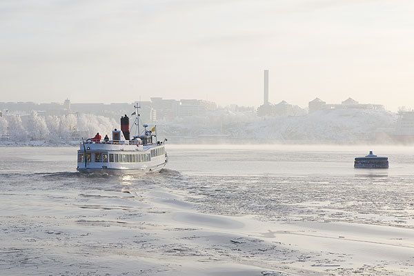 Stockholm: Winter Boat Tour with Guide - Café on Board: Snacks, Drinks, and Glögg Energy