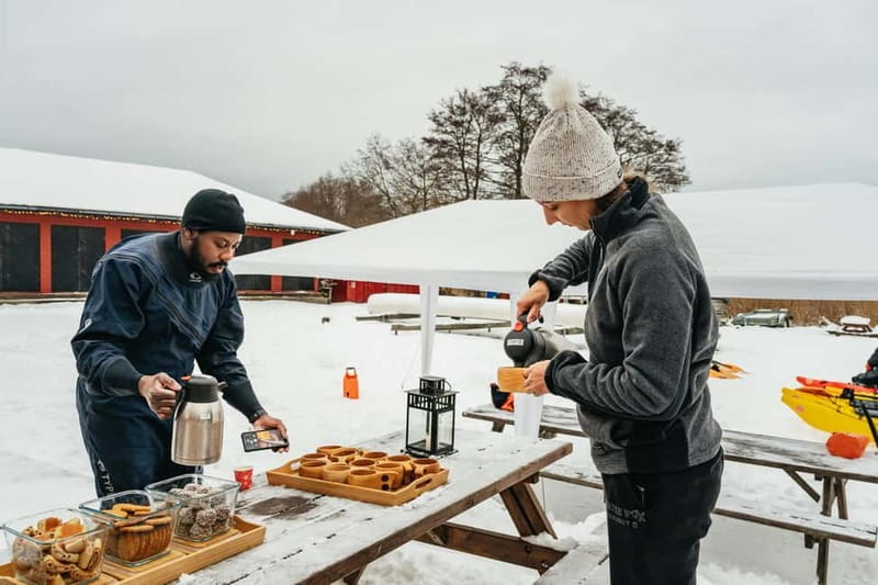 Stockholm: Winter Kayaking, Swedish Fika, and Hot Sauna - Dry suit setup and cold-water safety, what to know before you go