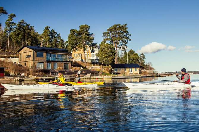 Stockholm: Winter Kayaking, Swedish Fika and hot Sauna Experience - Norrhamnen fishing cottages: small harbor charm and pastry energy