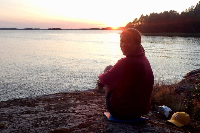 Sunset kayak tour with fika on Stockholms lakeside - Simas runs the show, and it shows