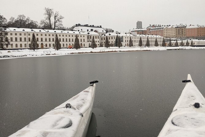 Winter Kayak Tour in Stockholm City (Dry Suit Kayaking) - Safety and paddle briefing: how the guide keeps it relaxed
