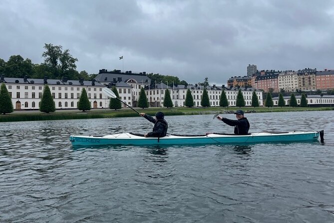 Winter Kayak Tour in Stockholm City (Dry Suit Kayaking) - Second stop: paddling Stockholm’s city center by tandem kayak